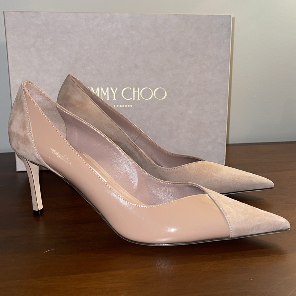 Jimmy Choo Beige Women's Heels